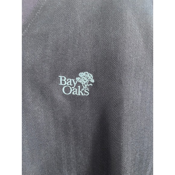 Ashworth Weather Systems Golf Vest Mens XL Black V-Neck Wind Resistant Bay Oaks - Picture 7 of 7